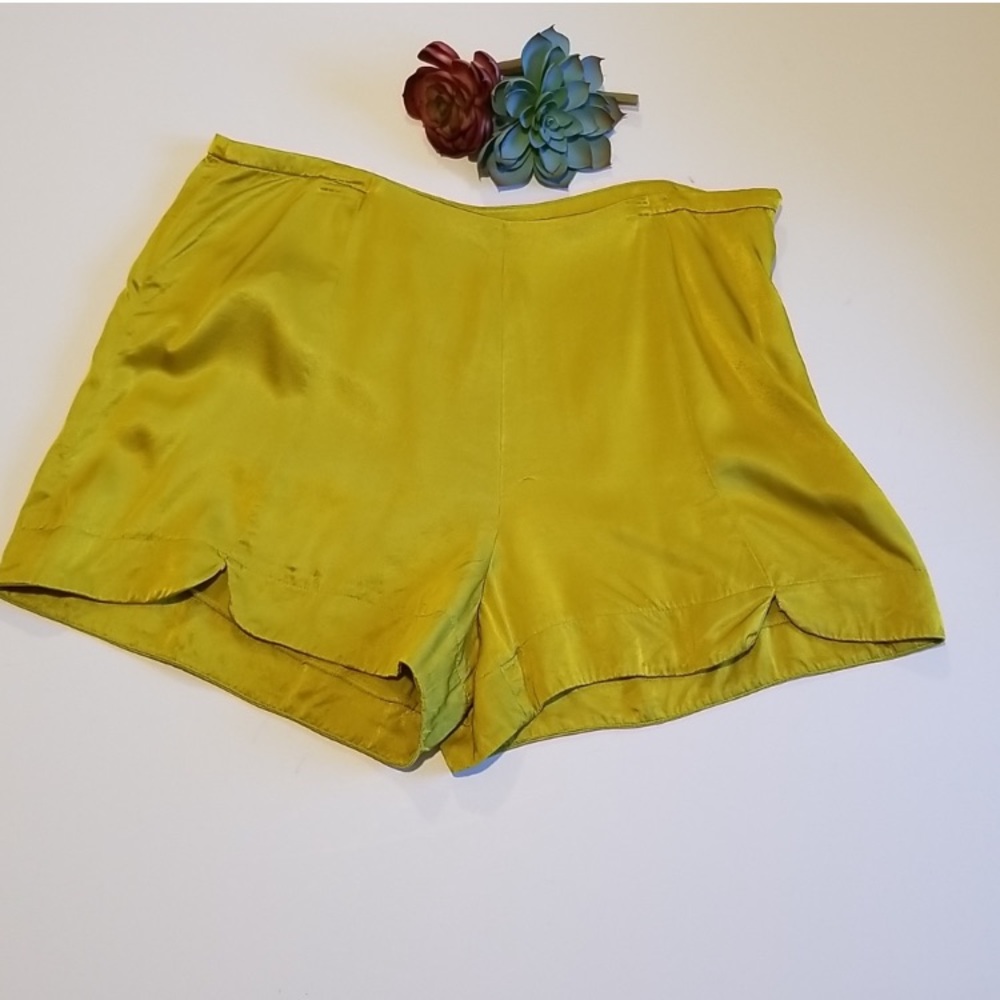 Armani Exchange Rayon Shiny Shorts